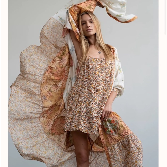 NWT Free People Days of Ditzies Maxi Dress - Picture 4 of 13